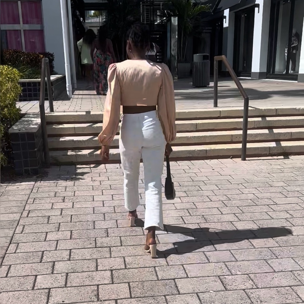 PAIGE Hoxton Slim in Crisp White ankle jeans size 25